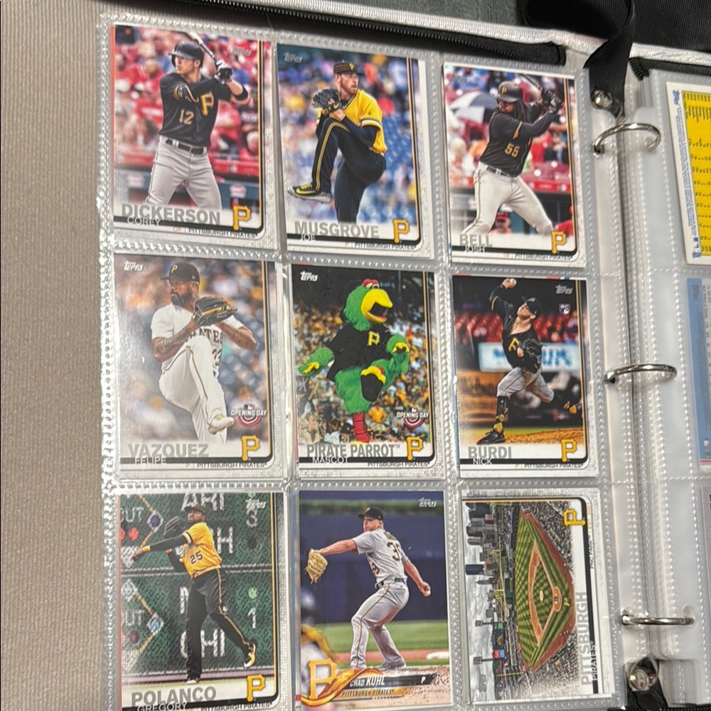 Pittsburgh Pirates Baseball Card Collection